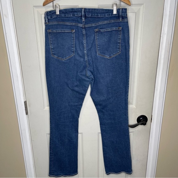 FRAME Jeans Womens Blue Le Mini Boot Medium
Wash Denim Sz 34 - Picture 10 of 10